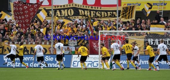 5. Spieltag 2. Bundesliga SV 1916 Sandhausen - SG Dynamo Dresden (© Kraichgausport / Loerz)